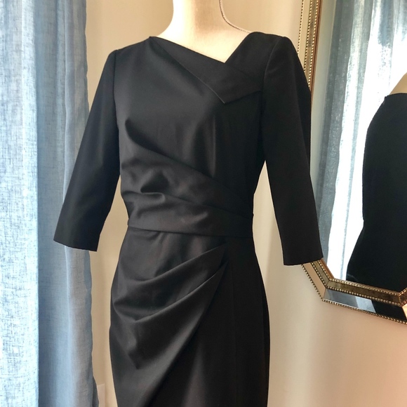 Sandra Angelozzi Dresses & Skirts - 🇨🇦 Sandra Angelozzi 3/4 Sleeve Black Dress